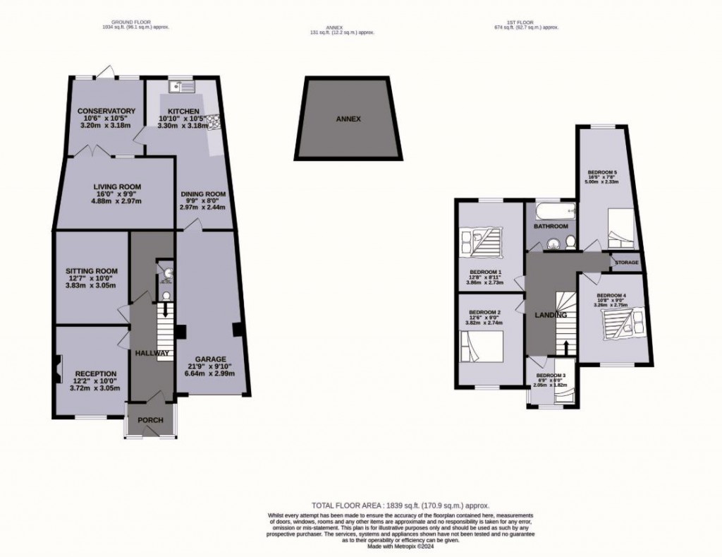 Floorplans For Penbury Road, Norwood Green, UB2