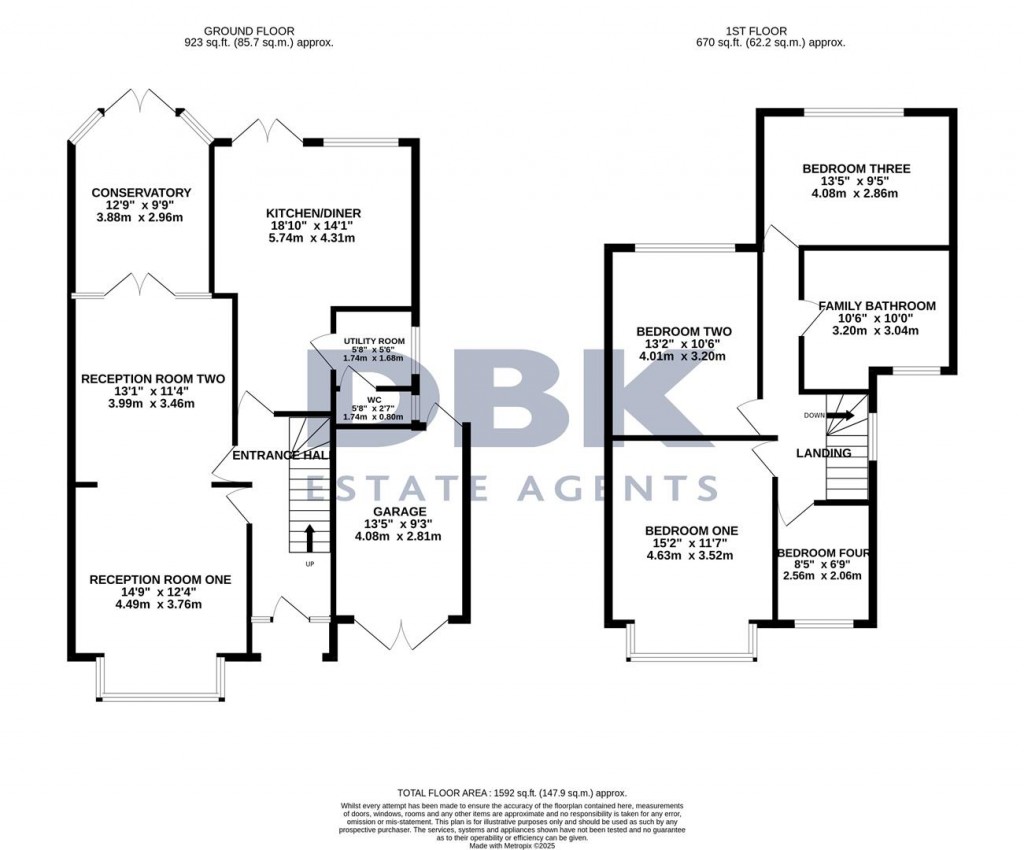Floorplans For Alleyn Park, Norwood Green, UB2