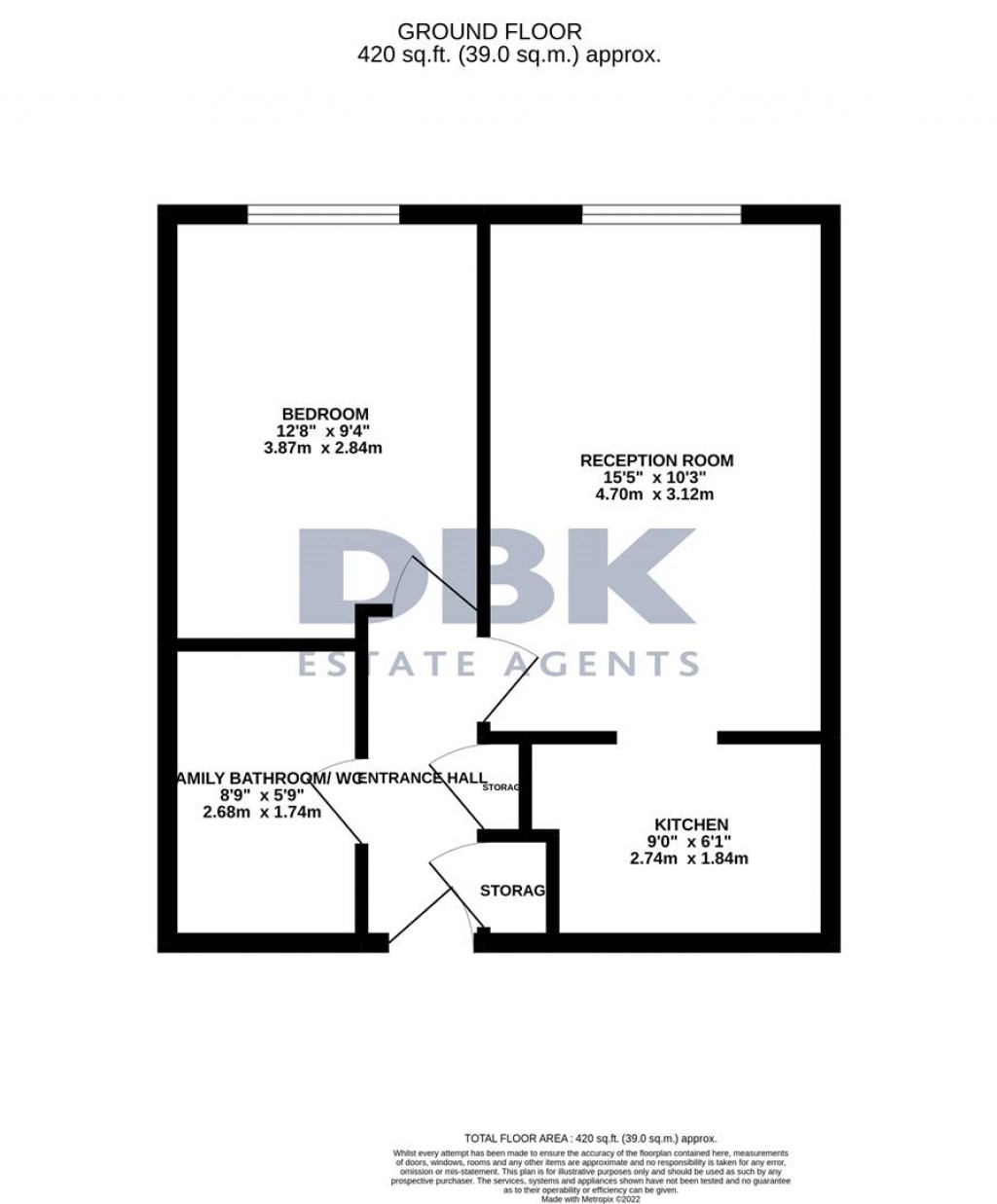 Floorplans For Carlton House, Staines Road, Feltham, TW14