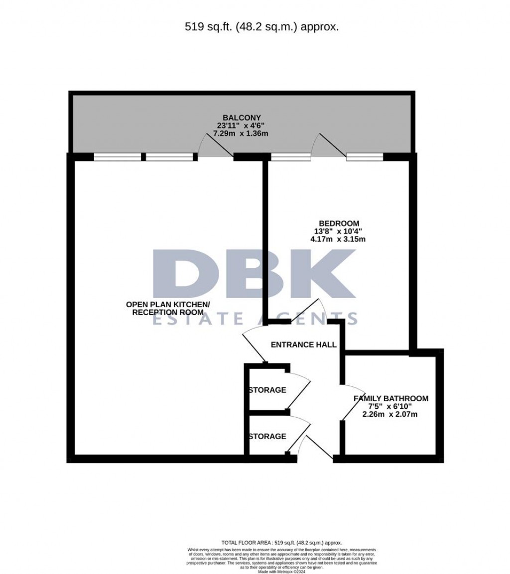 Floorplans For Canalside Gardens, Southall, UB2