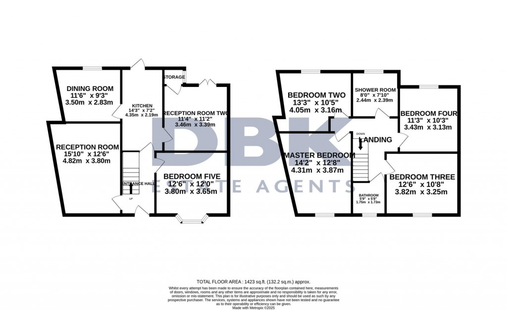 Floorplans For Upper Sunbury Road, Hampton, TW12