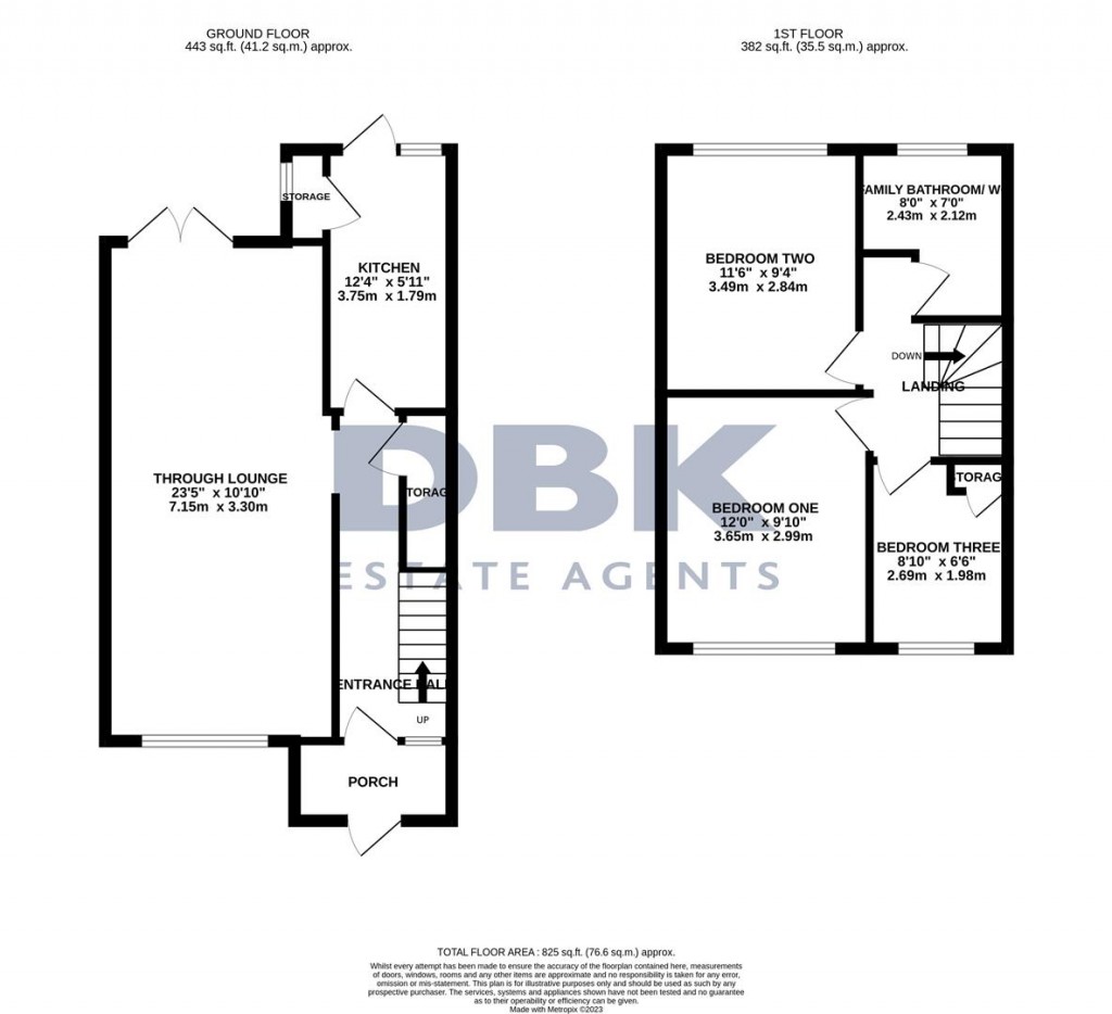 Floorplans For Kingsbridge Road, Southall, UB2