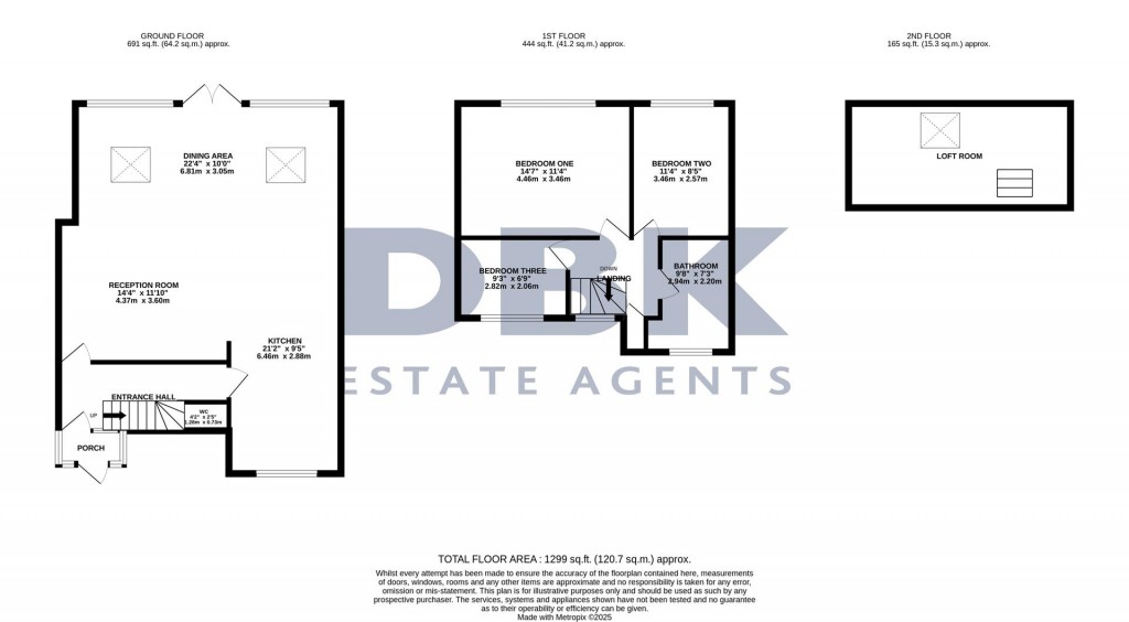 Floorplans For Kelvin Gardens, Southall, UB1