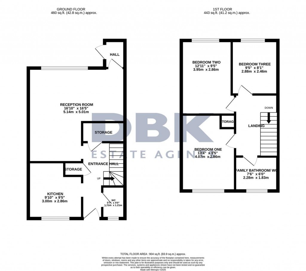 Floorplans For Ferraro Close, Heston, TW5