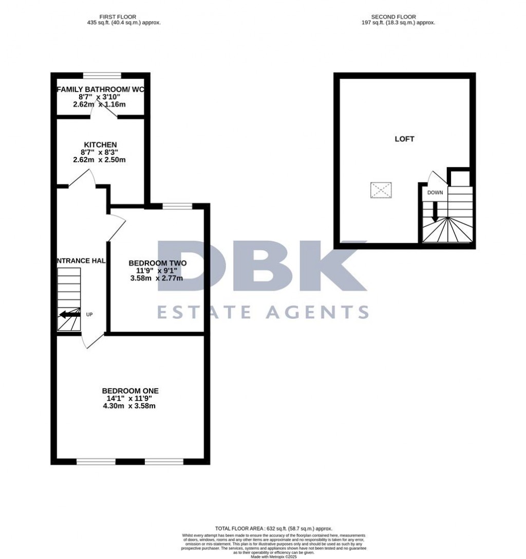 Floorplans For Montague Road, Hounslow, TW3