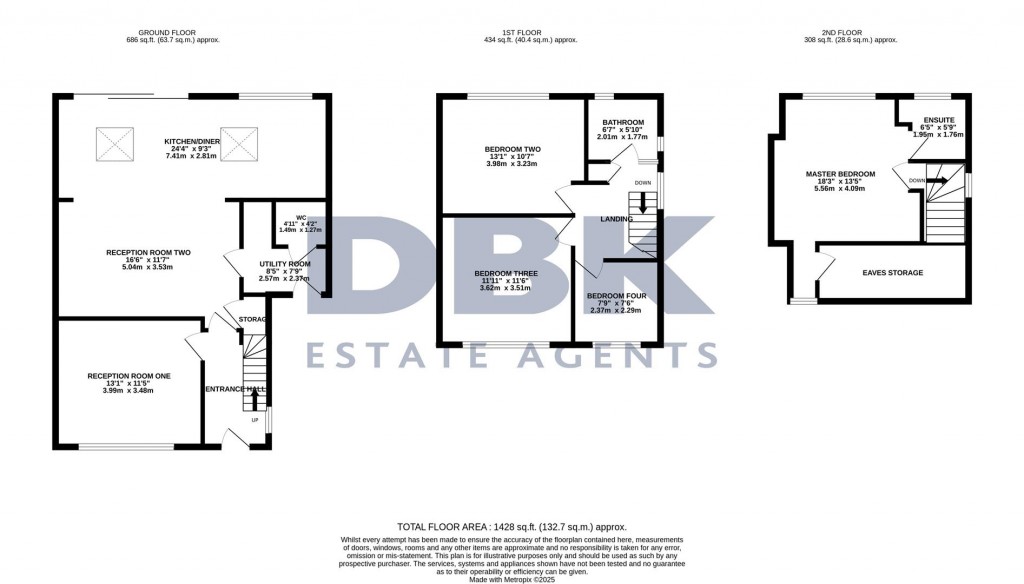Floorplans For Windmill Lane, Norwood Green, UB2