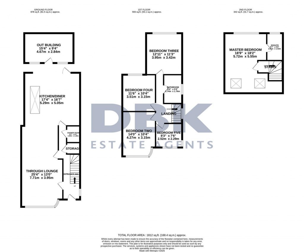 Floorplans For Thorncliffe Road, Norwood Green, UB2