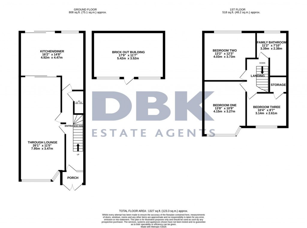 Floorplans For Byron Avenue, Cranford, TW4