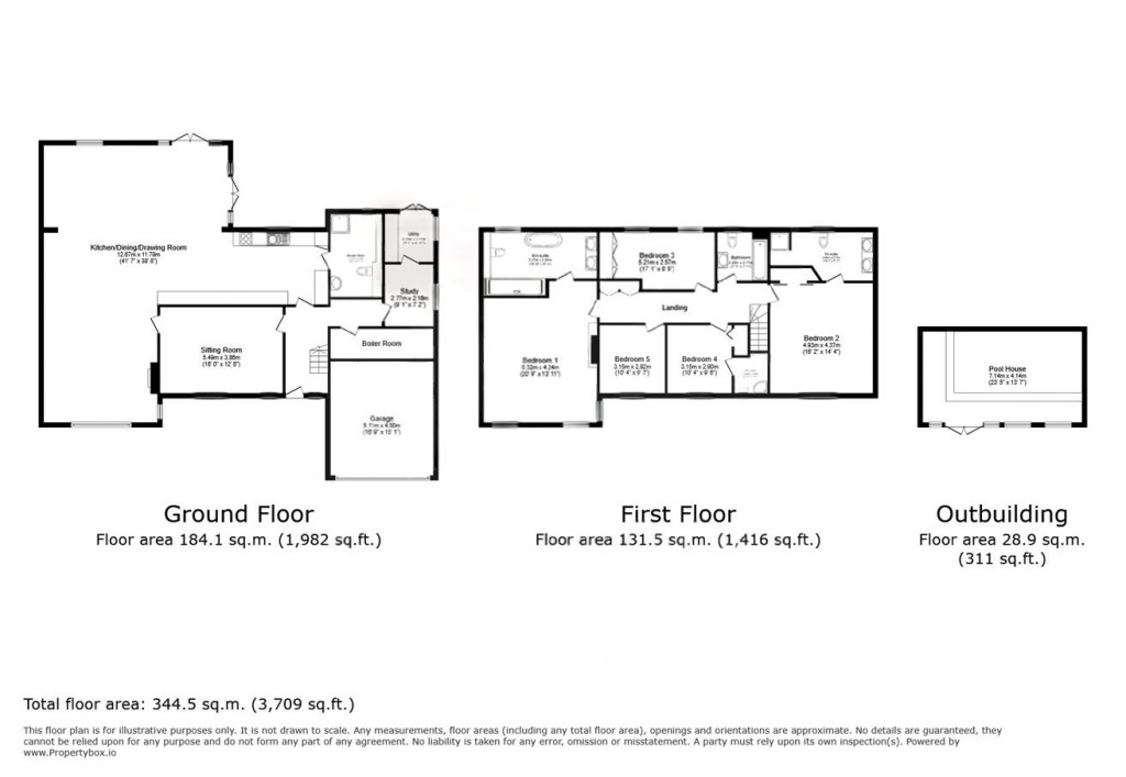 Floorplans For Freemans Close, Stoke Poges, SL2