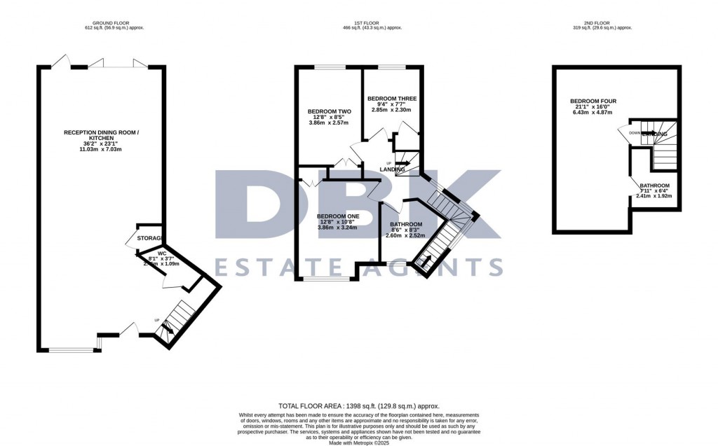 Floorplans For Campion Road, Isleworth