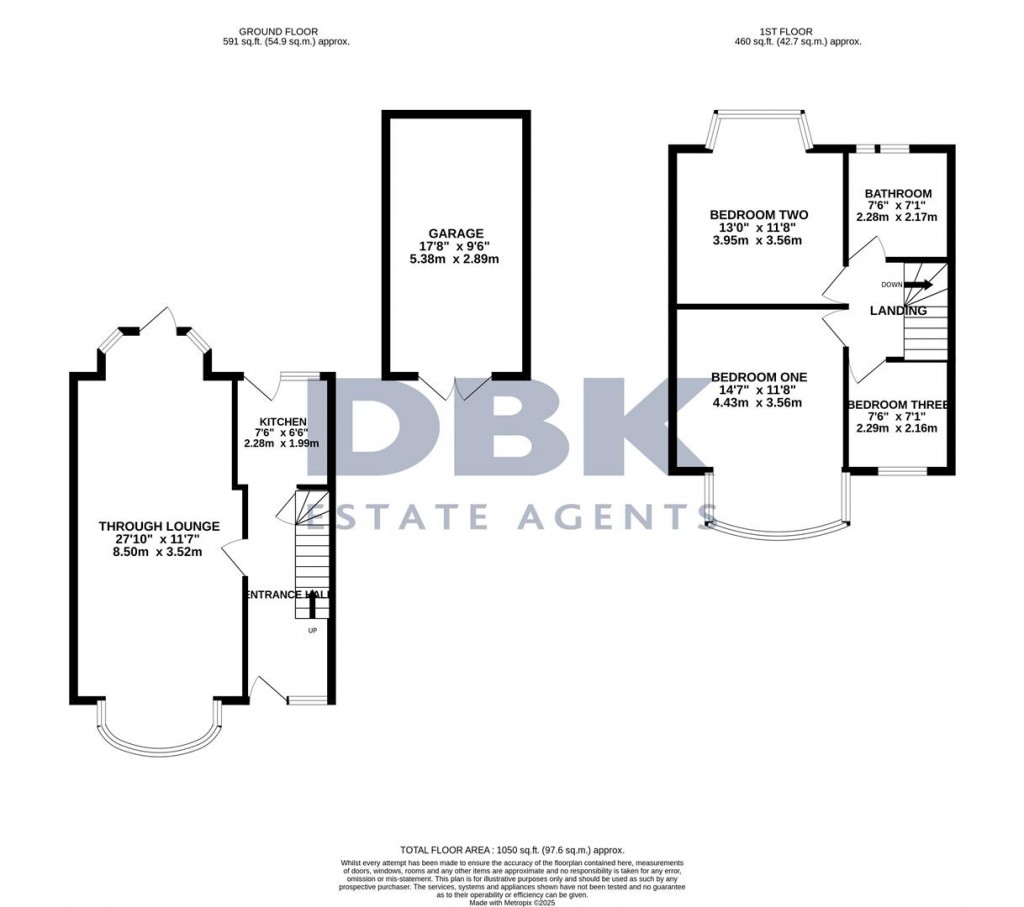 Floorplans For Alderwick Drive, Hounslow, TW3