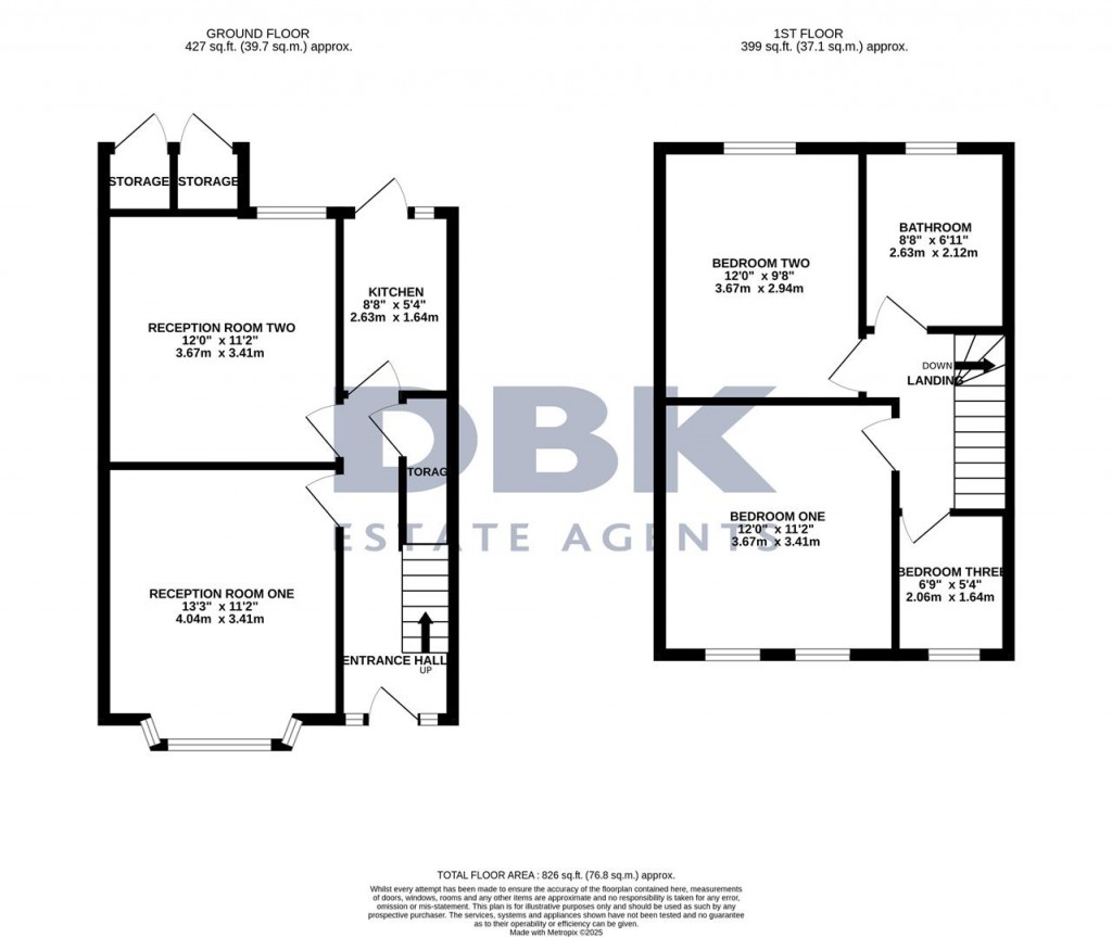 Floorplans For Kingsley Road, Hounslow, TW3
