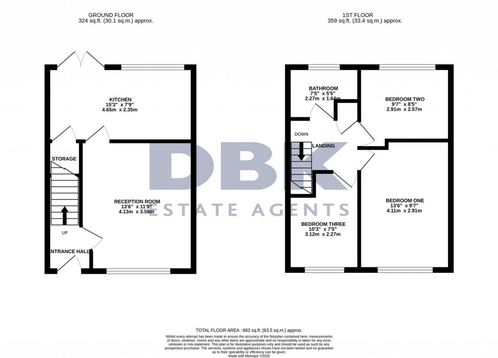 Floorplans For Spencer Road, Langley, SL3