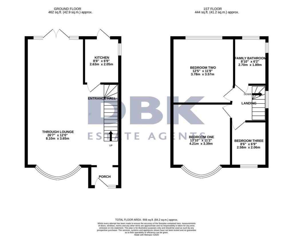 Floorplans For The Vale, Heston, TW5
