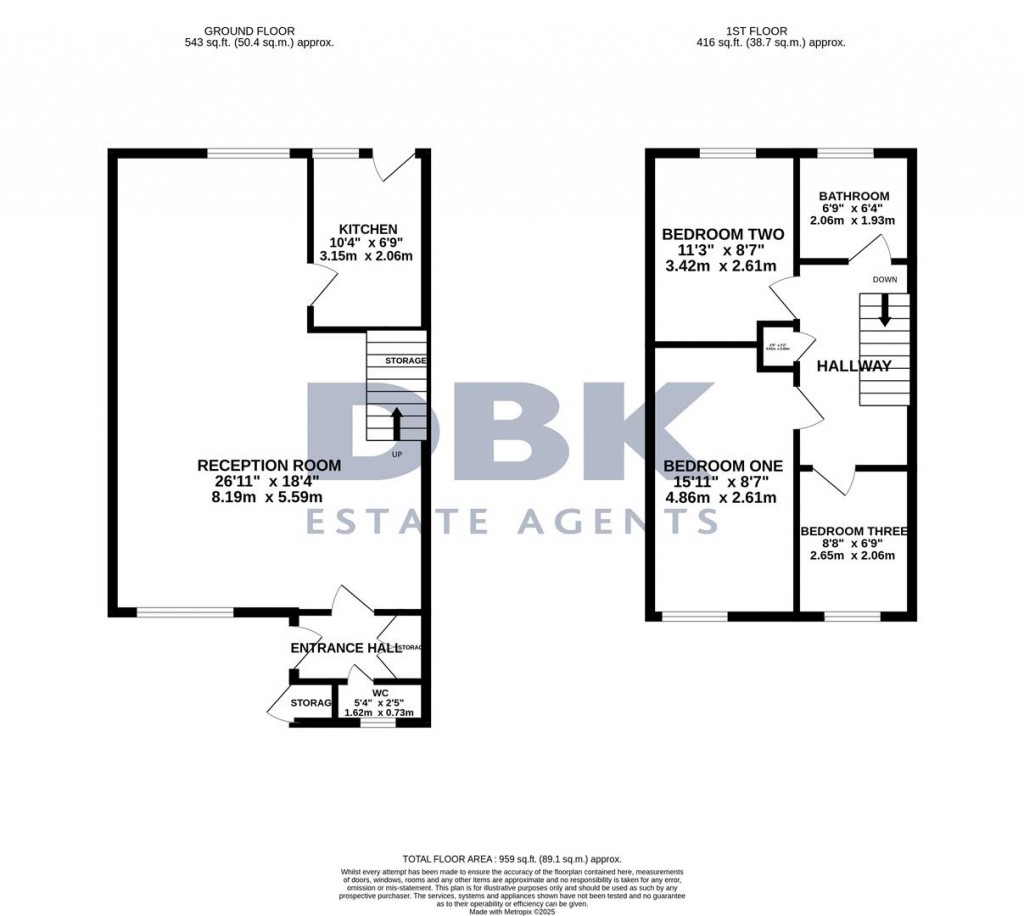 Floorplans For Spencer Road, Isleworth, TW7