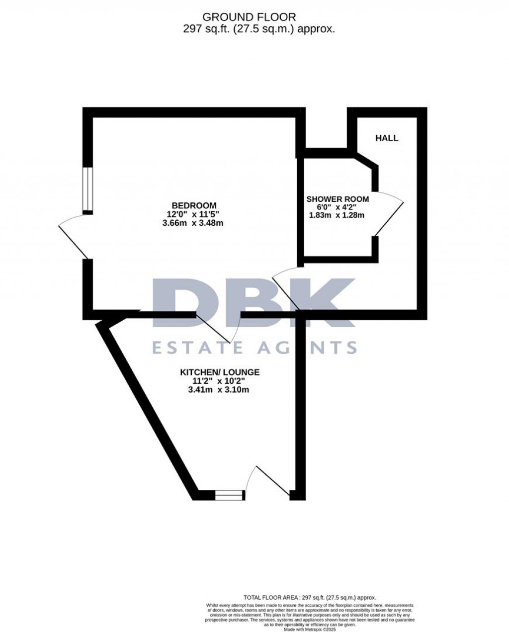 Floorplans For St. Pauls Close, Hounslow, TW3