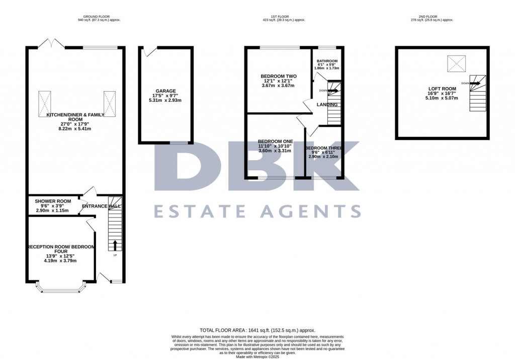 Floorplans For Queens Avenue, Greenford UB6