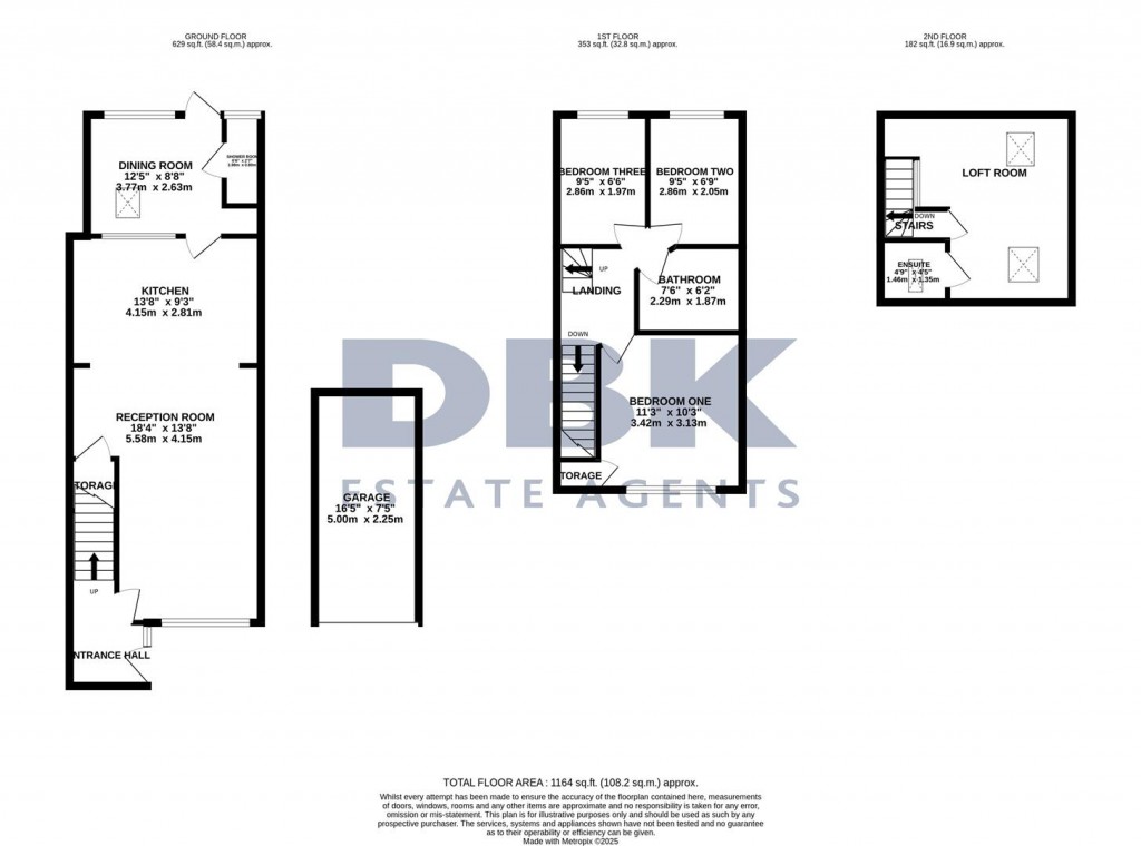 Floorplans For Clark Way, Heston, TW5