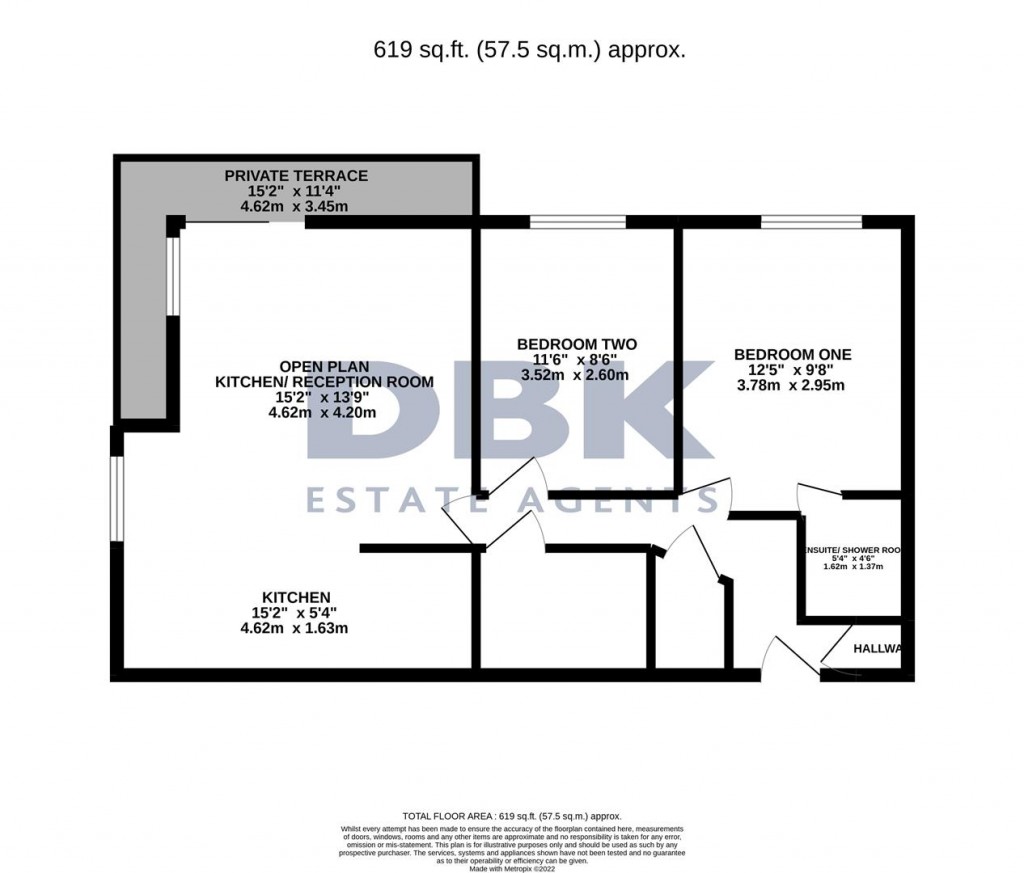 Floorplans For Bennett Close, Hounslow, TW4