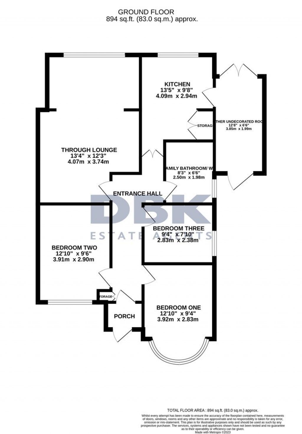 Floorplans For Hanworth Road, Whitton, Hounslow, TW4
