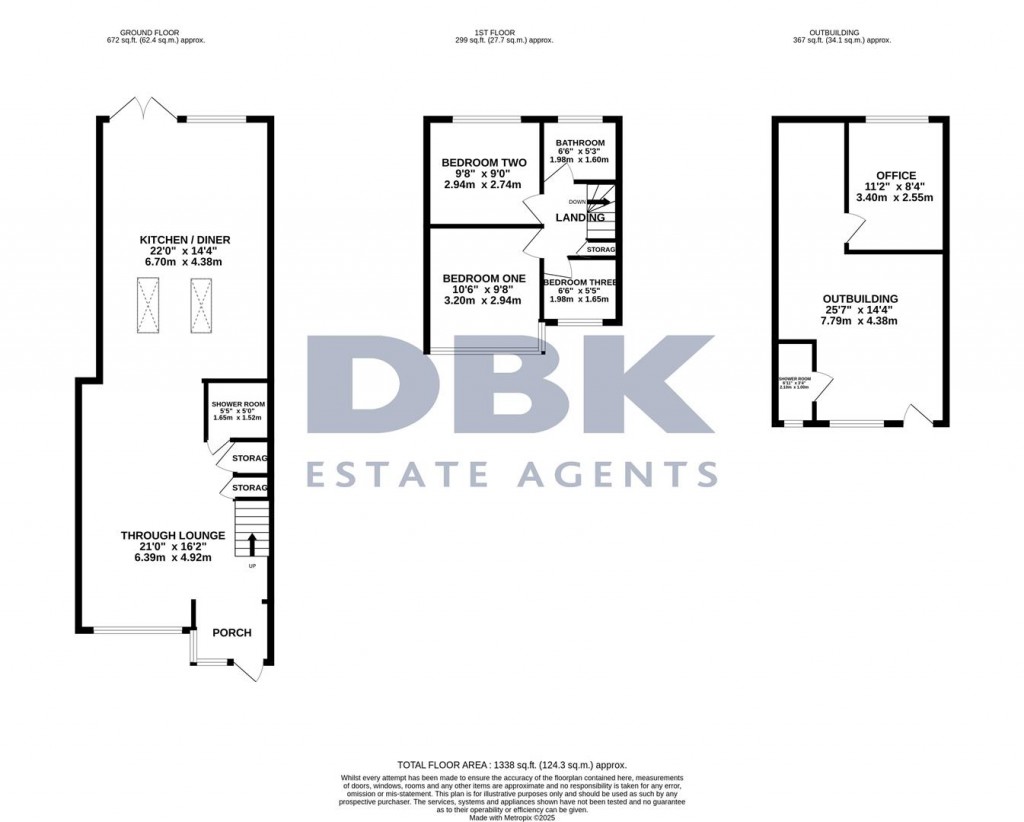 Floorplans For Scotts Road, Southall, UB2