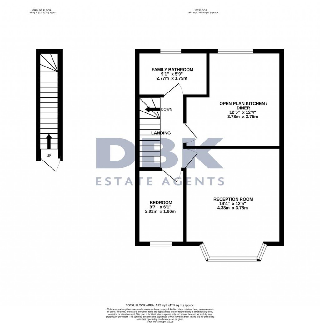 Floorplans For Alexandra Road, Hounslow, TW3
