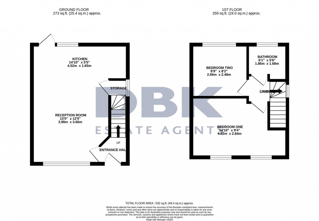 Floorplans For Rostrevor Gardens, Hayes, UB3