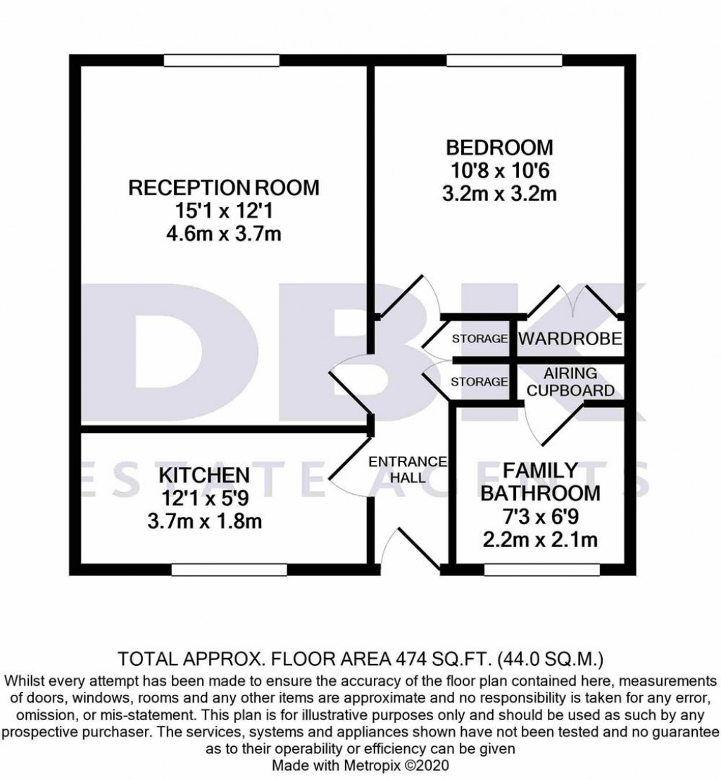 Floorplans For Harris Close, Hounslow, TW3