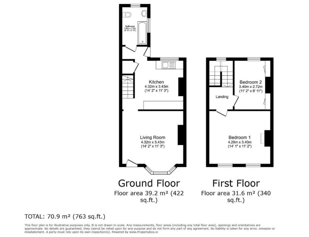 Floorplans For Hanworth Road, Hounslow, TW3