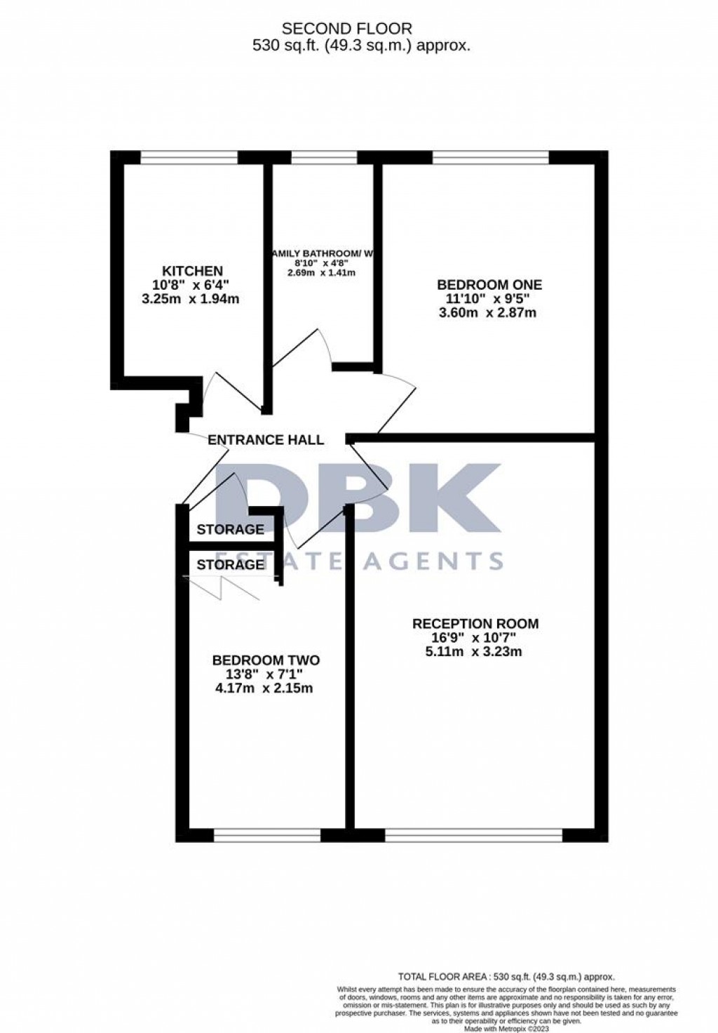 Floorplans For Wivenhoe Court, Hounslow, TW3
