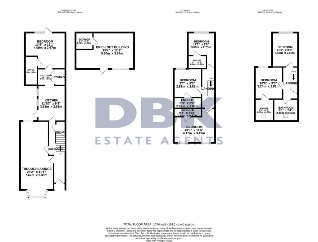 Floorplans For Cromwell Road, Hounslow, TW3