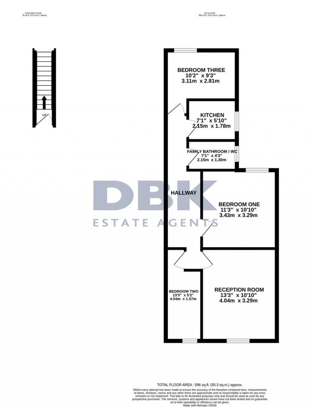 Floorplans For Norwood Road, Southall, UB2