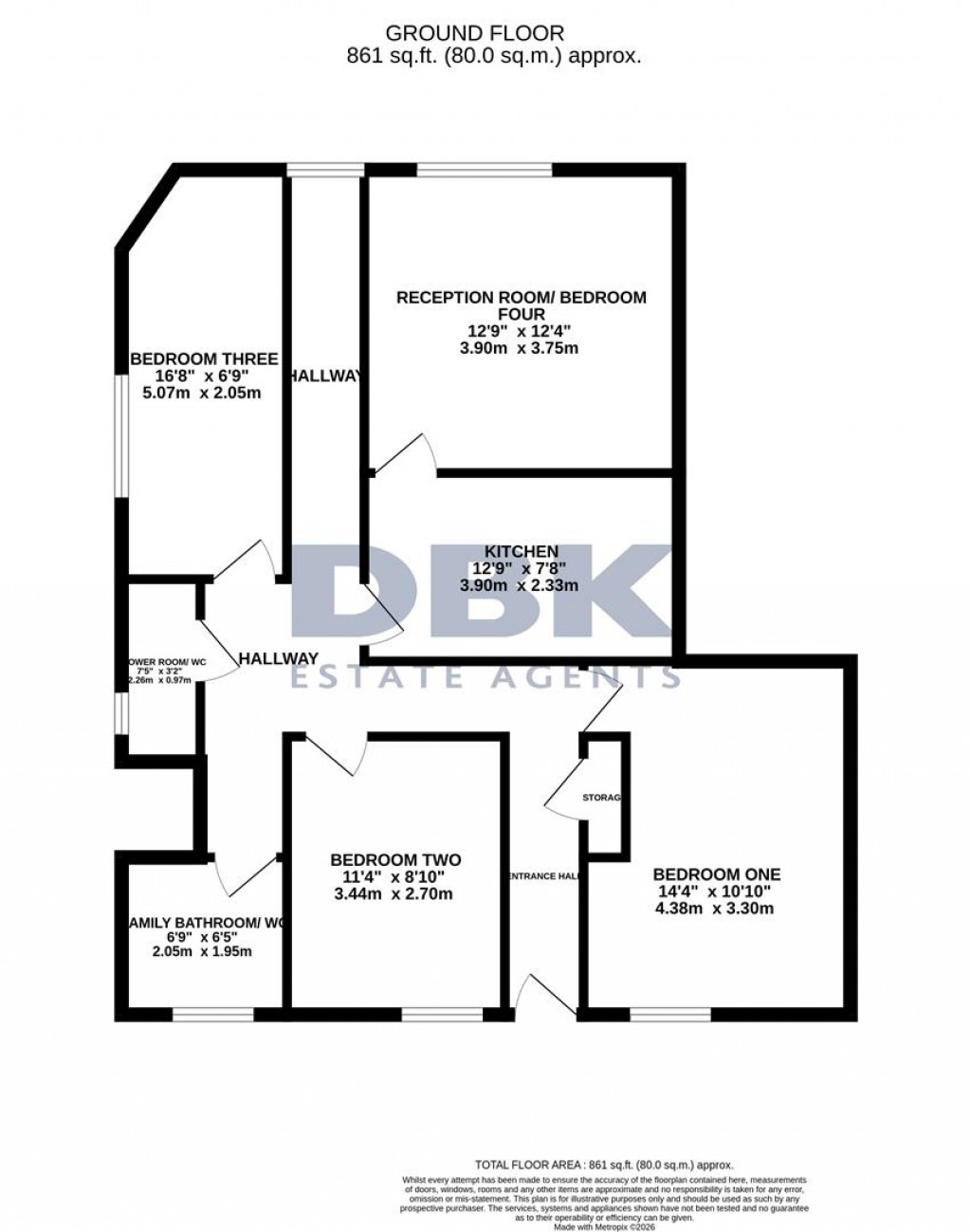 Floorplans For London Road, Isleworth, TW7
