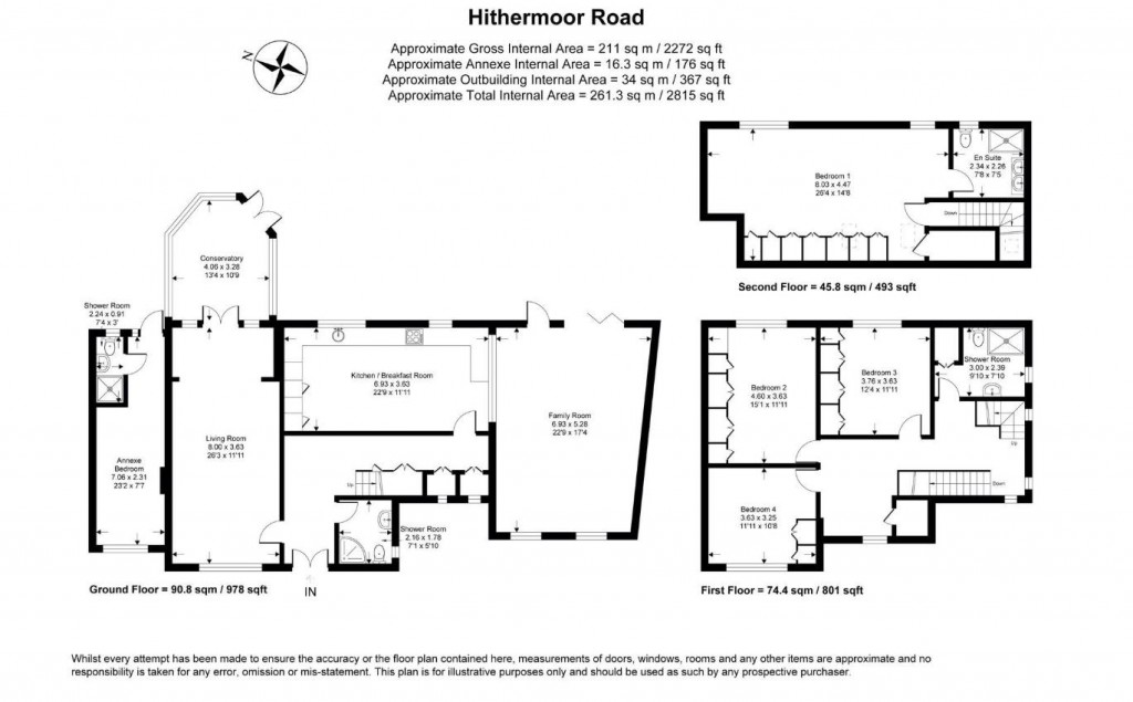 Floorplans For Hithermoor Road, Staines-Upon-Thames, TW19
