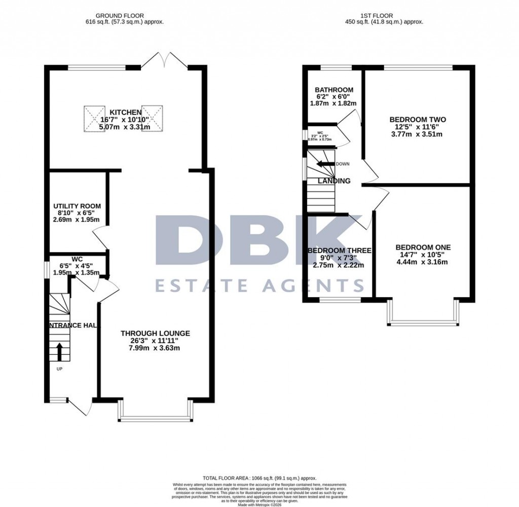 Floorplans For Orchard Avenue, Heston, TW5