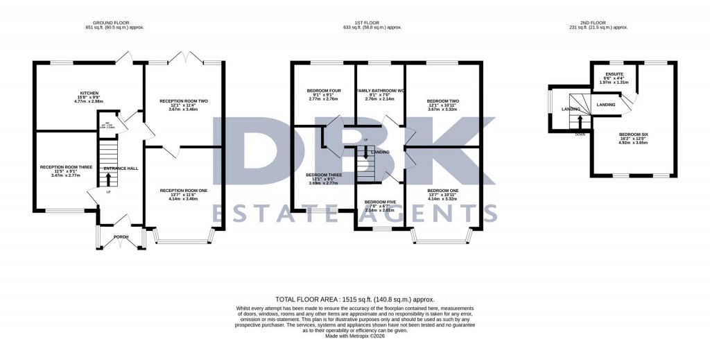Floorplans For Park Road, Hounslow, TW3