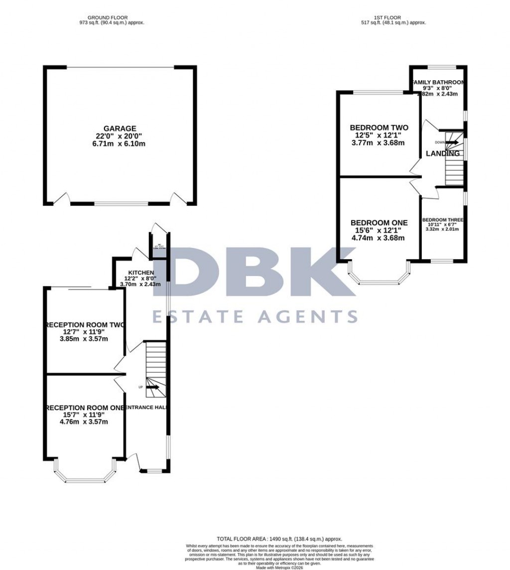 Floorplans For Bath Road, Cranford, TW5