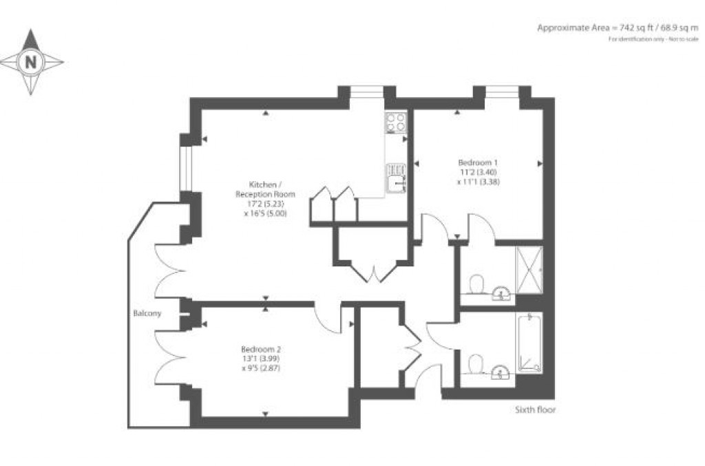 Floorplans For New Road Triangle, Feltham, TW14