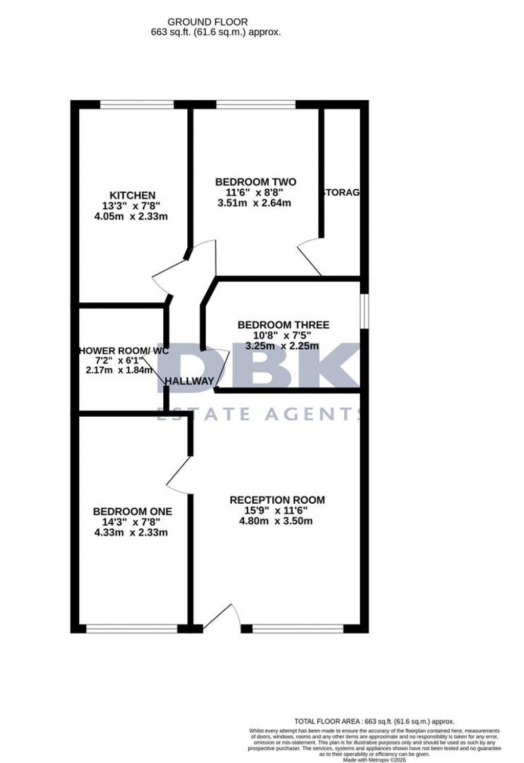 Floorplans For London Road, Ashford, TW15
