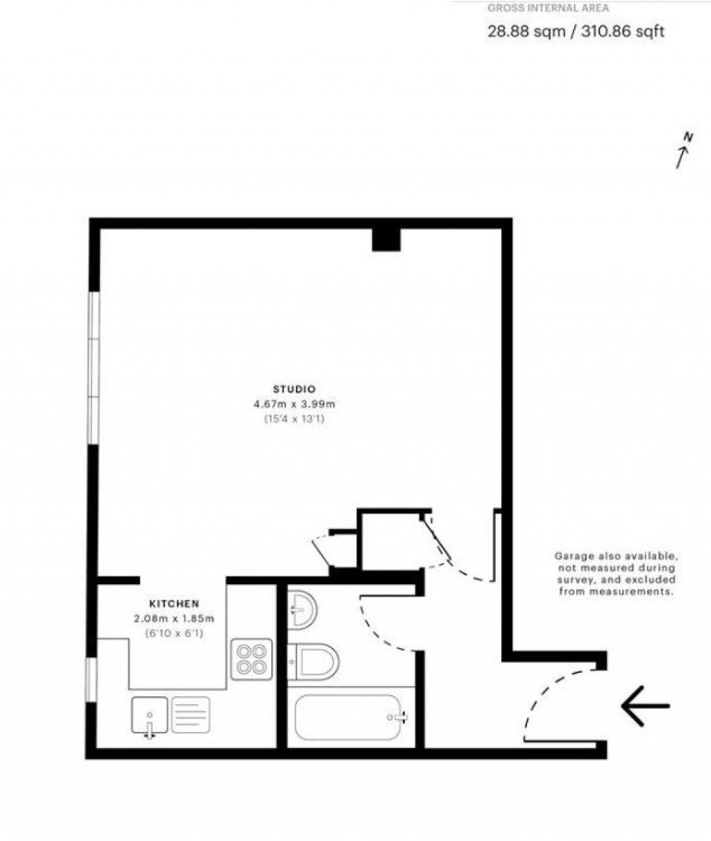Floorplans For Badger Close, Feltham, TW13