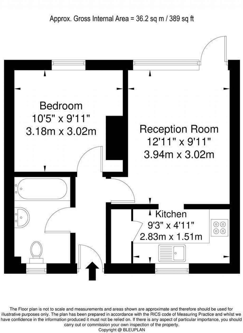 Floorplans For St. Thomas Road, Chiswick, W4