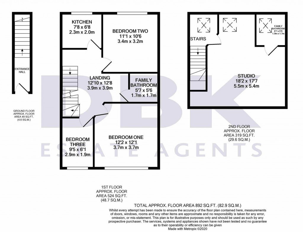 Floorplans For Groveley Road, Sunbury-On-Thames, TW16