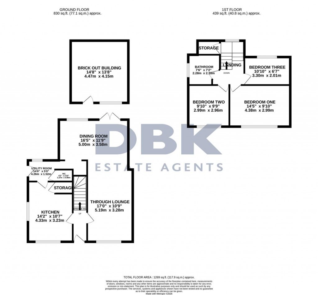 Floorplans For Ringway, Norwood Green, UB2