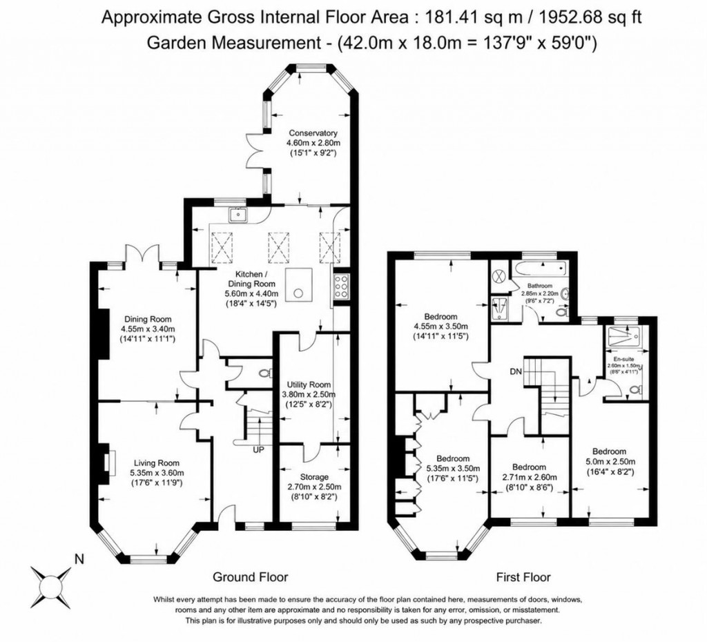 Floorplans For Lingwood Gardens, Osterley, TW7