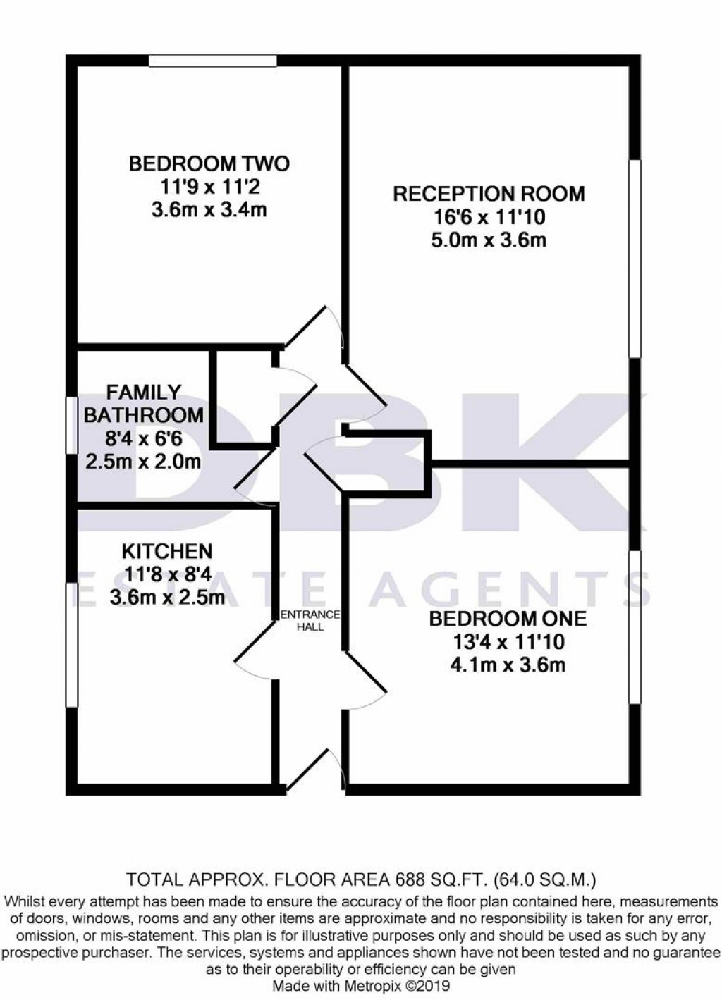 Floorplans For Convent Way, Southall, UB2