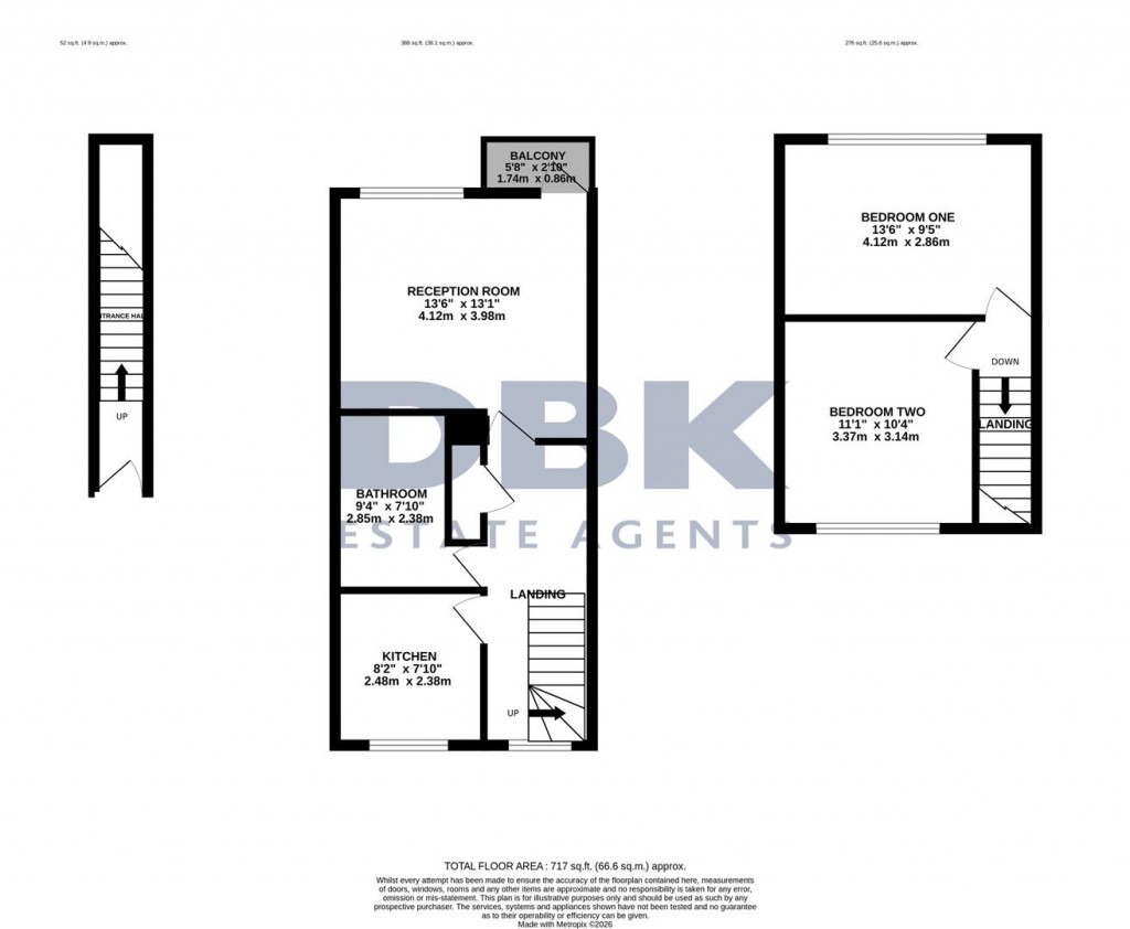 Floorplans For Weavers Close, Isleworth, TW7