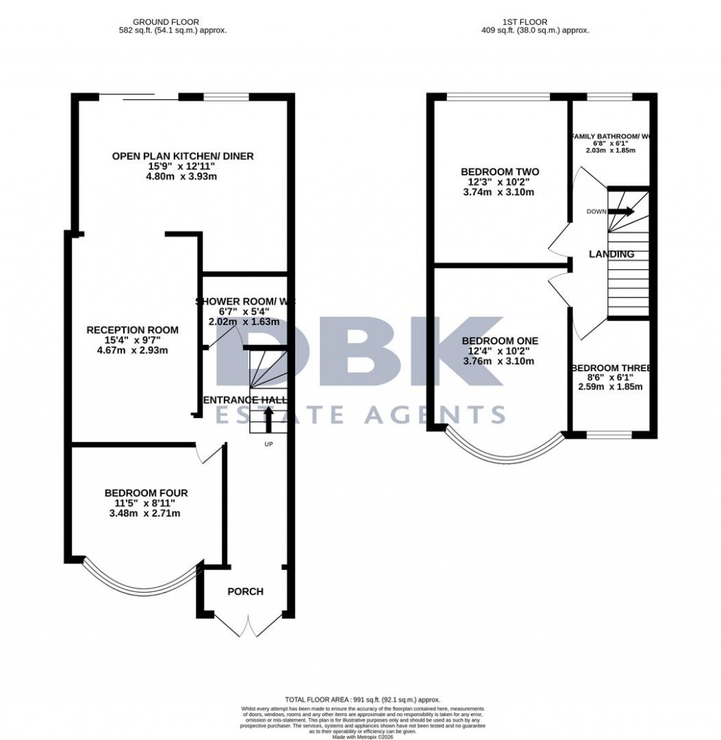 Floorplans For Ash Grove, Heston, TW5