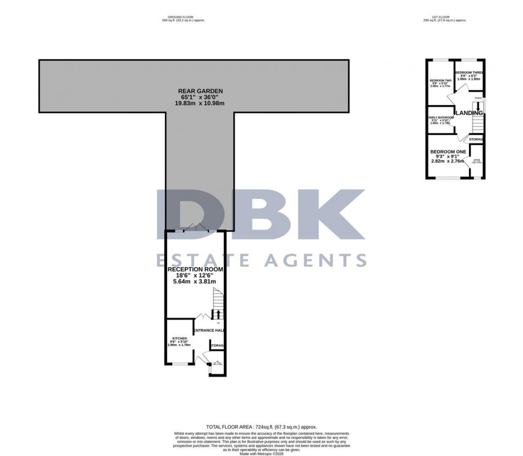 Floorplans For Clipstone Road, Hounslow, TW3