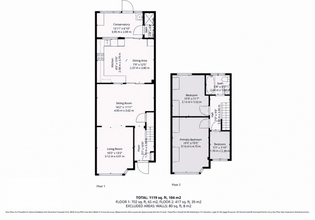 Floorplans For Dormers Avenue, Southall, UB1