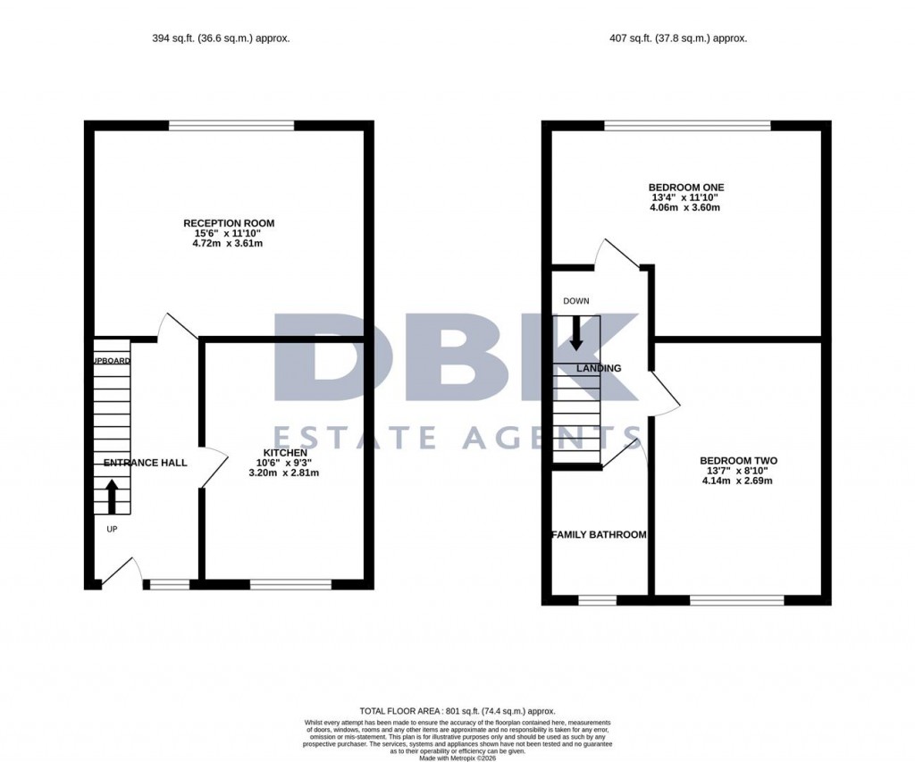 Floorplans For Harlech Gardens, Heston, TW5
